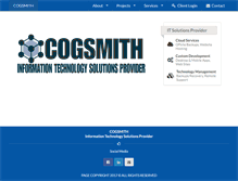 Tablet Screenshot of cogsmith.com